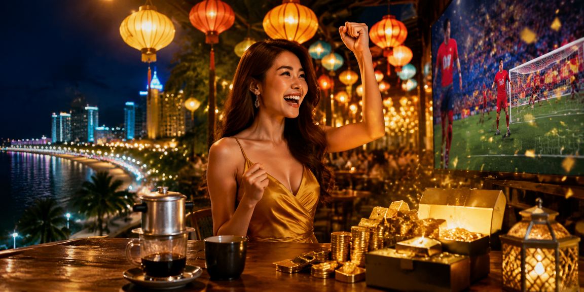 Người dùng Việt Nam theo dõi trận bóng đá và đặt cược trực tiếp qua điện thoại